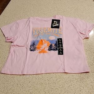 Art Class crop tee Yosemite 7/8